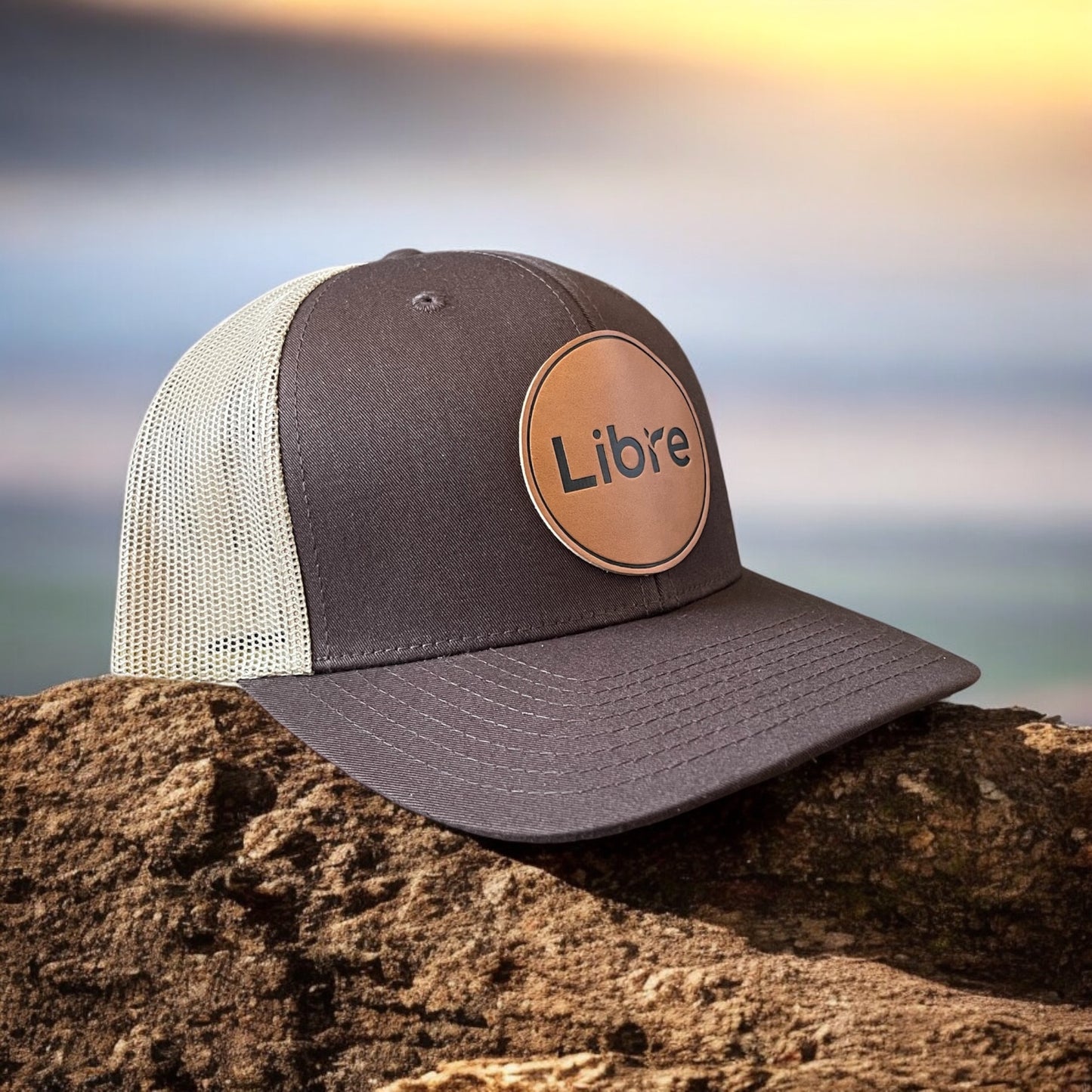 Libre Snapback Cap (Brown/Khaki)