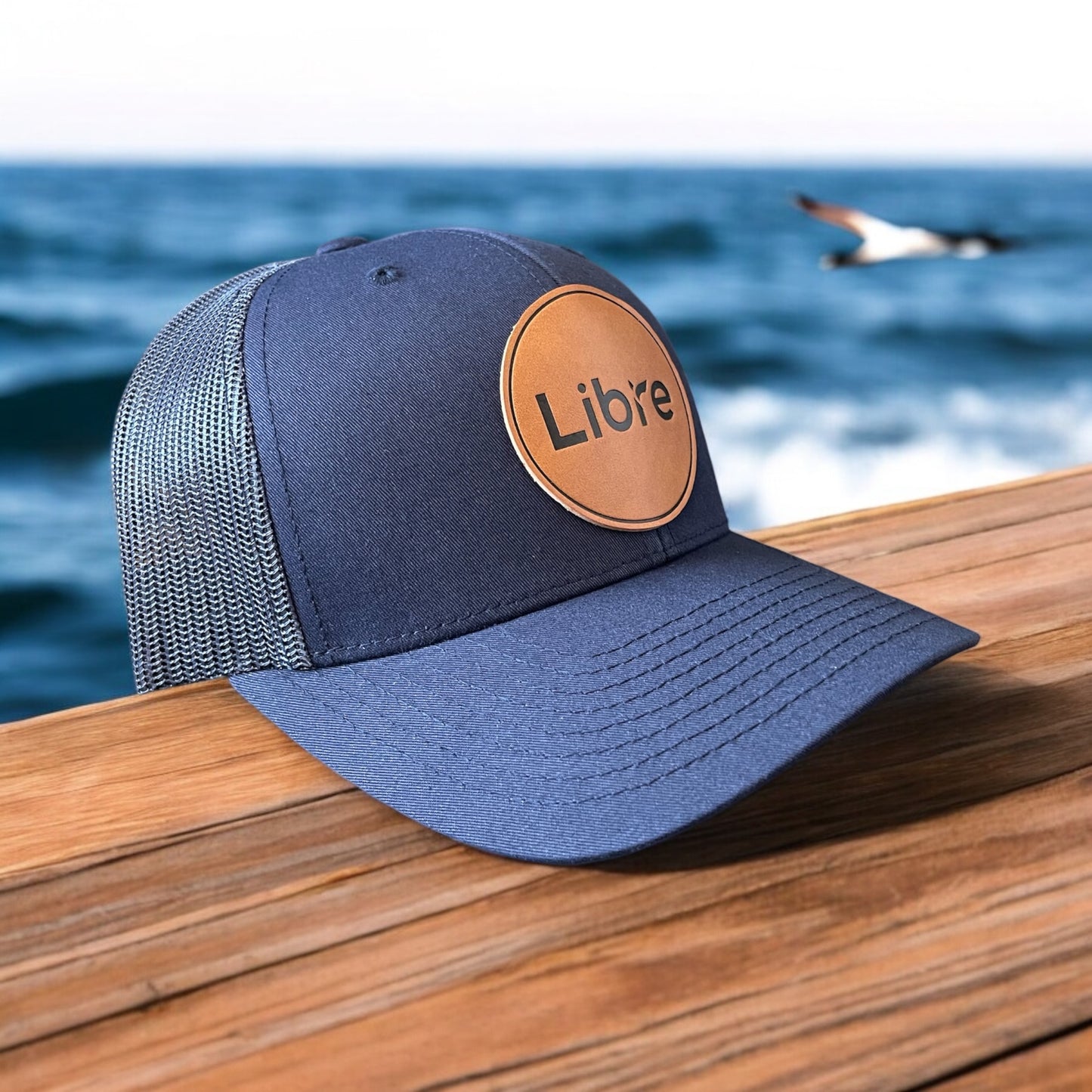 Libre Snapback Cap (Navy)