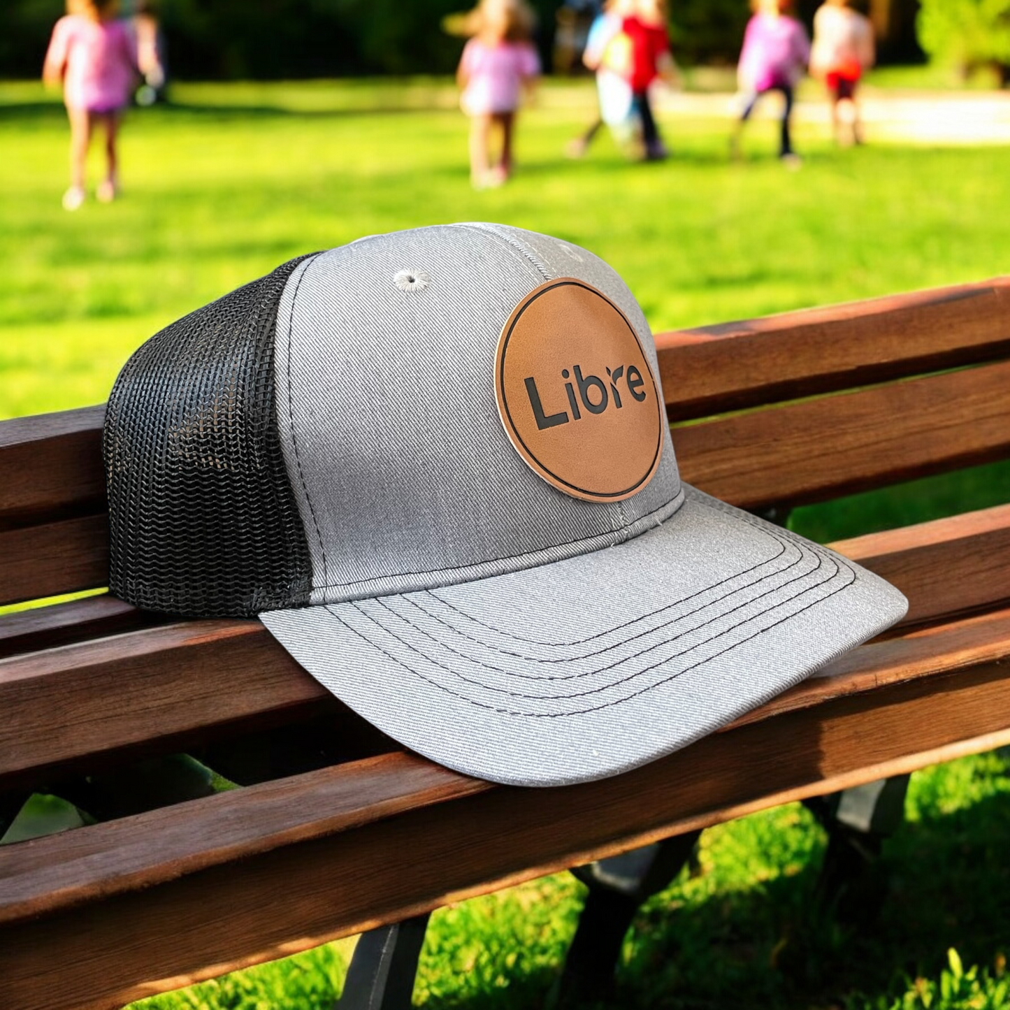 Libre Kids Snapback Cap (Gray/Black)