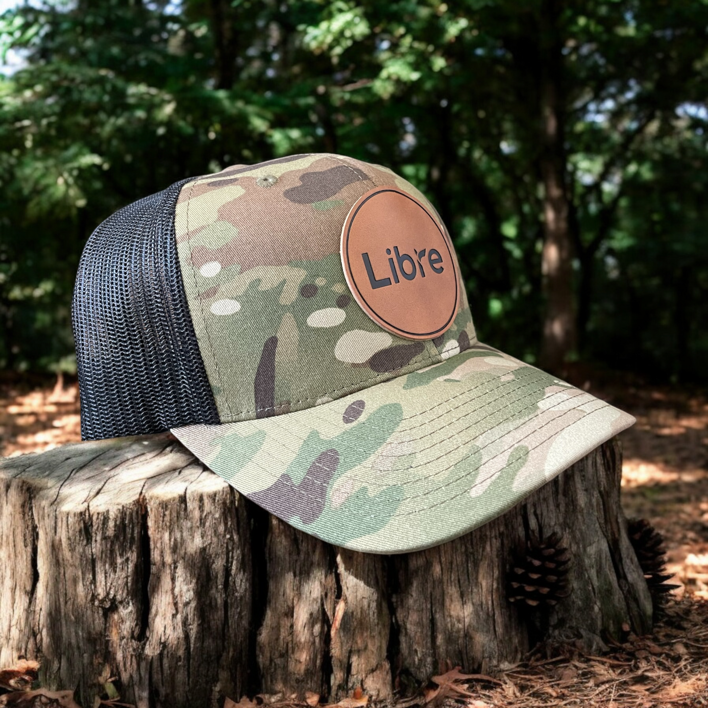 Libre Snapback Cap (Camo)